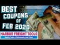 BEST Harbor Freight Coupons, Excluded Items, & NEW TOOLS || Feburary 2020