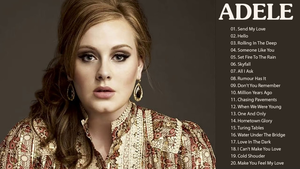 Adele Greatest Hits Full Album | The Very Best Songs Of Adele - YouTube