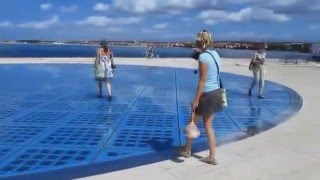 Water organ in Croatia, Zadar **AMAZING**