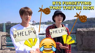 BTS Forgetting That They're Rich
