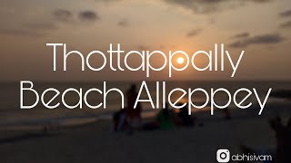 Thottappally Beach Alleppey