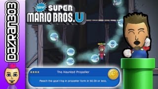 New Super Mario Bros. U Challenge Mode - TIME ATTACK - "The Haunted Propeller" 20.64 Dazran303 NSMBU "Wii U" Gameplay