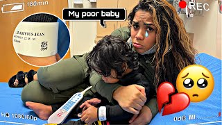 WE RUSHED OUR BABY TO THE HOSPITAL 😫