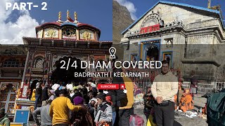 Kedarnath/Badrinath Dham Darshan | Latest Update | weather | Kedarnath Temple