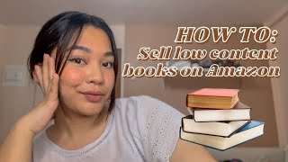 Easy Side Hustle Idea: Sell Low Content Books on Amazon | ft. BookBolt.io