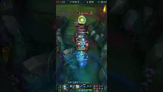 What Did Gwen Just do to That Team  #leagueoflegends #gwen #leagueofplays #outplay #shorts