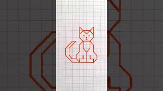 Simple Cat Drawing #wow #viral #cat