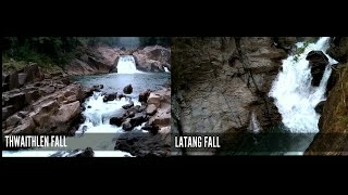 Exploring waterfalls in East Jaiñtia'hills || Latang fall | Thwaithlen fall | Lumshyrmit