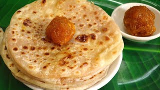 గుమ్మడికాయ బొబ్బట్లు | Gummadi kaya Bobbatlu | Bobbatlu in telugu | Bakshalu | pumpkin Puran Poli