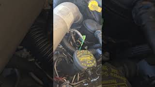 Electrical leak? First call of the morning leaking diesel I laughed a little. #ford #leak #wthelly