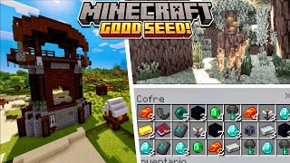 😱 Best Pale Garden Survival Seed for Minecraft 1.21 (Bedrock \u0026 PE) | Pale Garden Seed 1.21.51 ✅