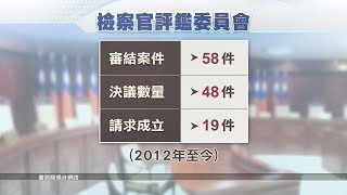 爭議檢察官僅調任 司改會：評鑑機制需檢討 20180801 公視晚間新聞