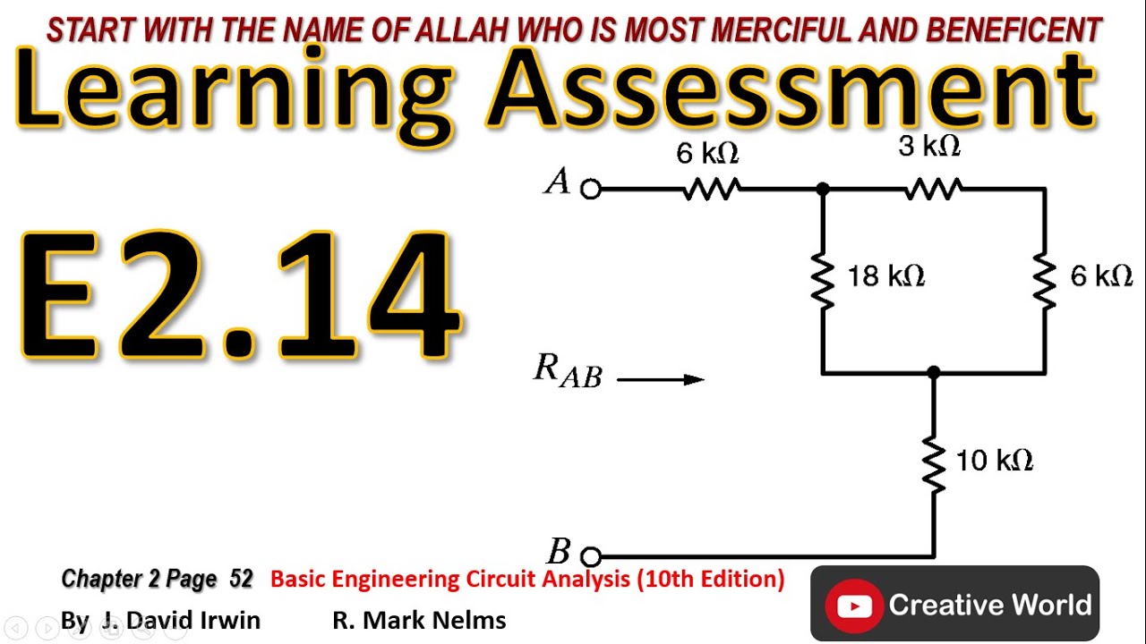 Chapter 2 Learning Assessment E 2 14 Solution Linear Circuit Analysis