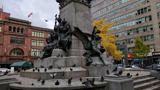 Praça em Montreal/Canadá - RUDY RAFAEL