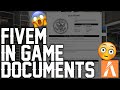 FIVEM IN GAME DOCUMENTS SCRIPT | PROJECT ROGUE | https://discord.gg/msuR44FR2y