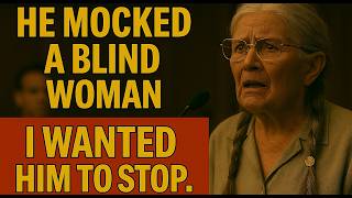The Developer Mocked Her Blindness… Then She Destroyed His Empire