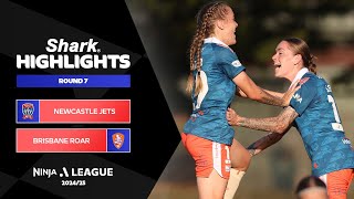 Newcastle Jets v Brisbane Roar - Shark Highlights | Ninja A-League 2024-25 | Round 07