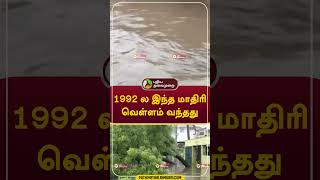 1992 ல இந்த மாதிரி வெள்ளம் வந்தது #shorts #nellai #rainwater