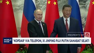 'Kopdar' Via Telepon, Xi Jinping Puji Putin Sahabat Sejati