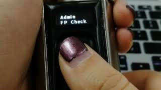 SECB Delete user fingerprint