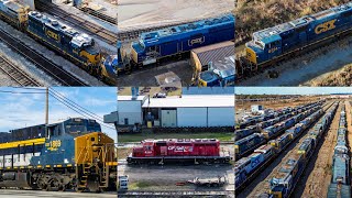 Railfanning Around Waycross GA 1/15/25 ft. CSX 1869, 1877, 6914, 9999, SD60M/Is, PRLX Shops \u0026 More!