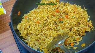 Maggi Noodles recipe in Telugu | Veg Noodles in Telugu |మ్యాగీ ఎలా చెయ్యాలి.