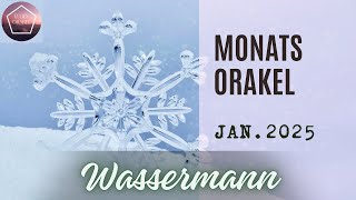 Wassermann ♒️ Orakel für Januar 2025 💖 aufräumen für die Liebe