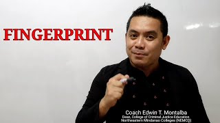 CRIMINOLOGY TUTORIAL||FINGERPRINT PART-1||