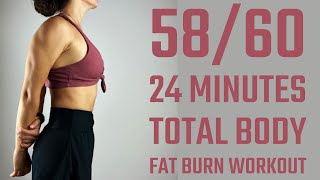 58/60 24 MINUTES TOTAL BODY WORKOUT | TEST YOUR BODY PROGRESS! | FITNESS MARATHON | SUMMER IS COMING