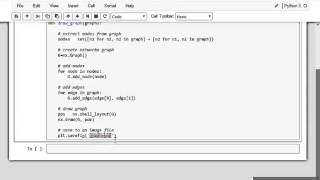 Link Graph Using NetworkX