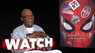 Spider-Man: Far From Home - Samuel L. Jackson Interview | ScreenSlam