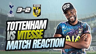 3-0 UP TO HOLDING ON FOR DEAR LIFE ONLY SPURS 😭😭 - Tottenham 3-2 Vitesse EXPRESSIONS REACTS