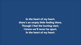 In Heart of my heart  Bellamy Brothers