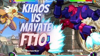 MvC2 - Khaos vs Mayate PSN FT10