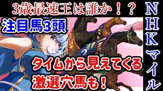 【競馬予想】2023年 第28回　NHKマイルカップ【私の注目馬3頭】