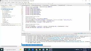 creating tables under database using spring boot