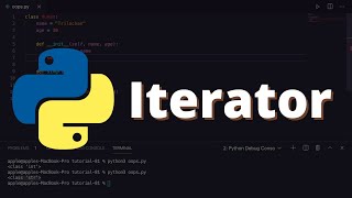 [36] Iterator in Python | Python for Beginners