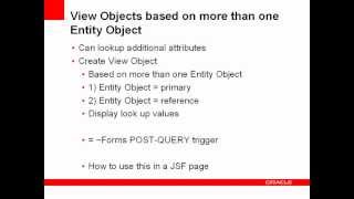 Basing ADF Business Component View Objects on More that one Entity Object