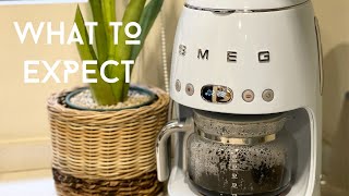 SMEG Drip Filter Coffee Machine Unboxing and How to Use