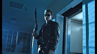 Terminator 2: Hospital Escape l Sarah Connor Meets T800 l 4K Remastered 3D
