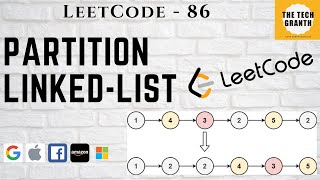 Partition LinkedList | LeetCode - 86 | Google Data Structures Problem | Pointers