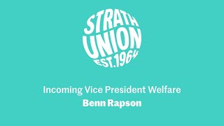 INCOMING VP WELFARE - Benn Rapson subtitled