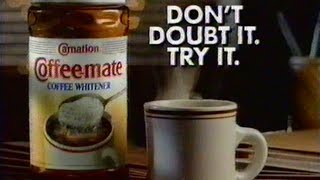 Carnation Coffee-Mate Commercial, Oct 14 1992
