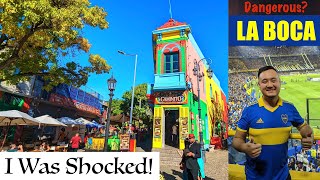 Explore La Boca: I Went To A Boca Juniors Game (SHOCKING EXPERIENCE) - Is La Boca Dangerous? [Ep.90]