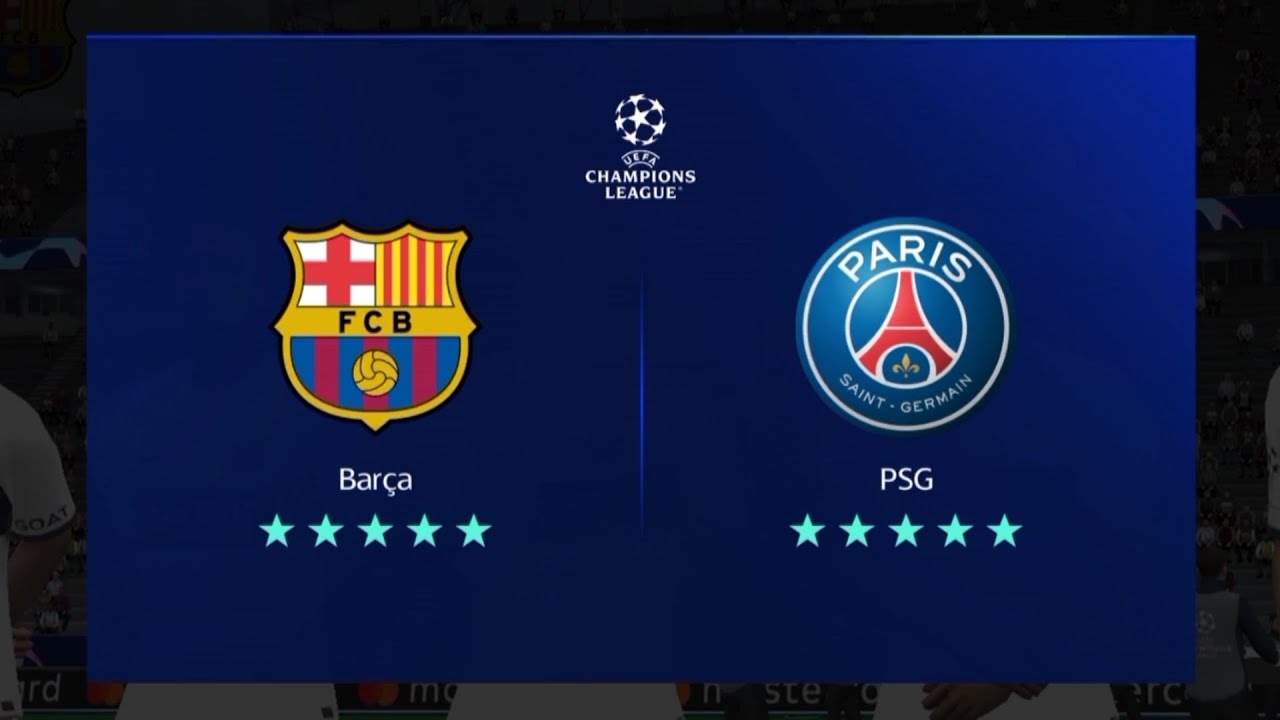 CHAMPIONS LEAGUE || FINAL || FC BARCELONA VS PSG || LA GRAN FINAL - YouTube