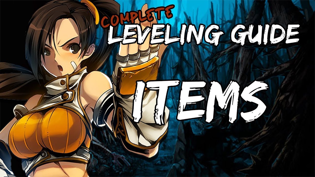 Dungeon Fighter Online - Complete Leveling Guide - Items - YouTube