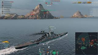 World of Warships 2022 11 19 Клановые бой. Сезон 19. Клан JSDF!