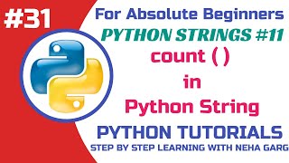 Python count() Method | Counting Substrings in a String | Class 11 & 12 CS #python #trending