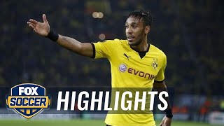 Aubameyang goal adds to Borussia Dortmund lead against Leverkusen - 2015–16 Bundesliga Highlights
