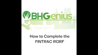 FINTRAC RORF (Record of Received Funds) - Completion Guide